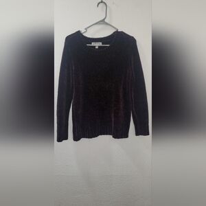 ORVIS Velvet Purple Sweater (Oversized)
